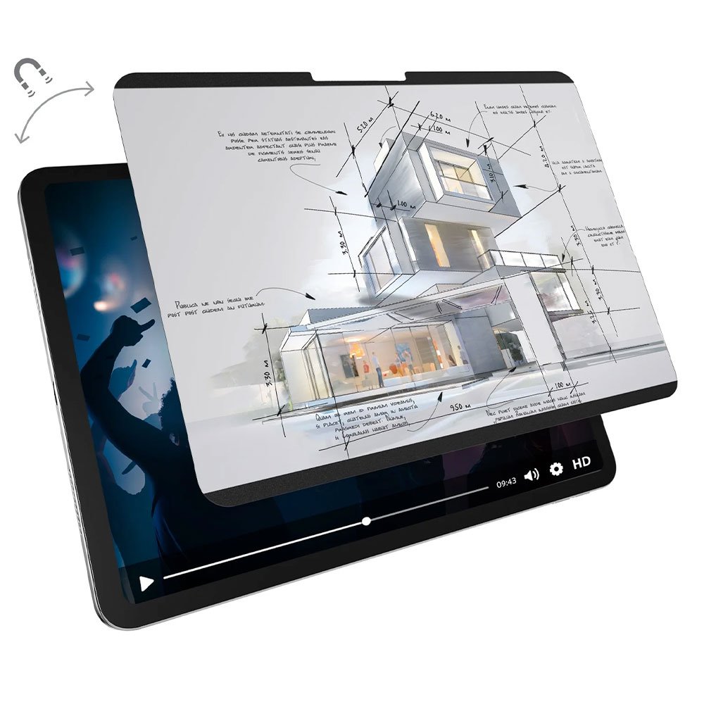 SwitchEasy EasyPaper Pro Magnetic Paper-Feel Screen Protector pre iPad Pro  13" M4 2024