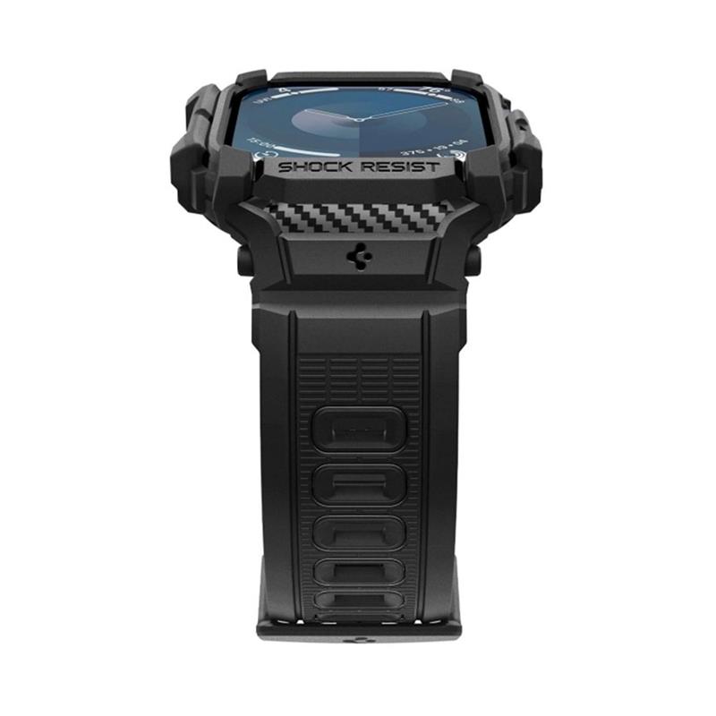Spigen kryt Rugged Armor Pro pre Apple Watch 10 42mm - Matte Black