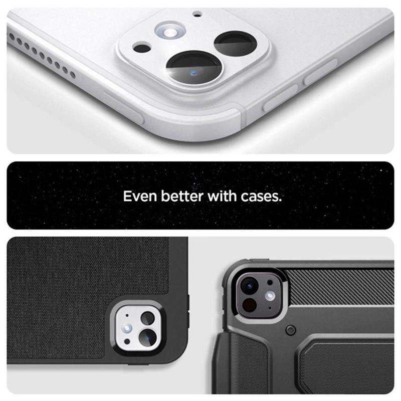 Spigen Glass tR EZ Fit Optik Pro pre iPad Pro 11" M4/iPad Pro 13" M4 - Silver