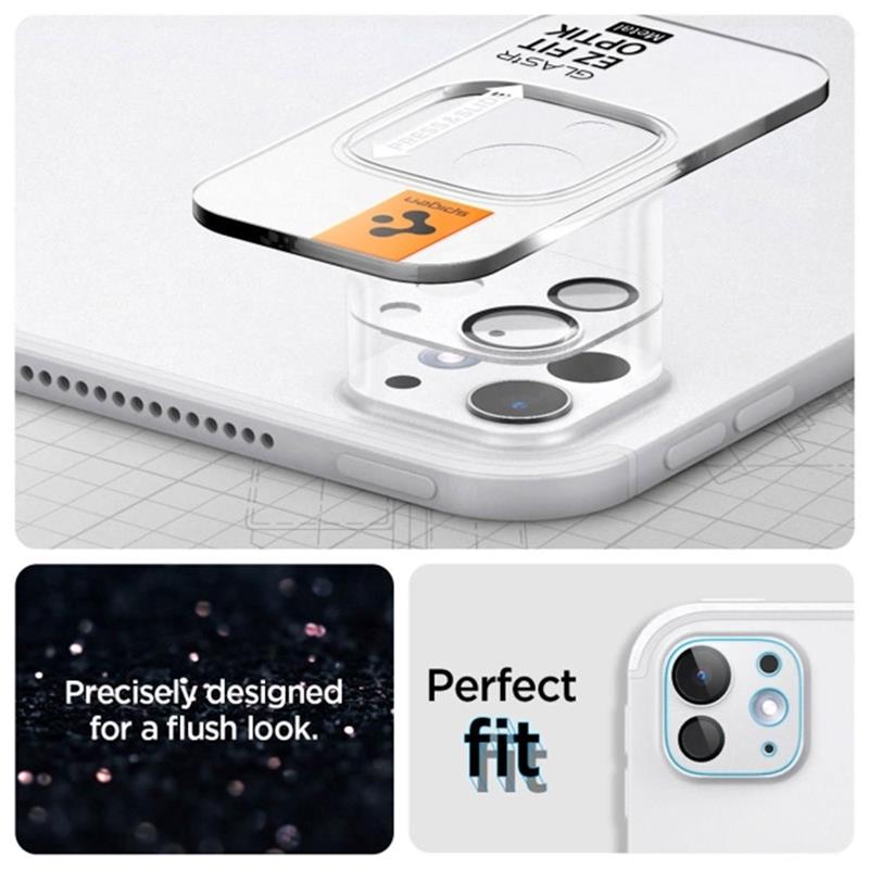 Spigen Glass tR EZ Fit Optik Pro pre iPad Pro 11" M4/iPad Pro 13" M4 - Silver