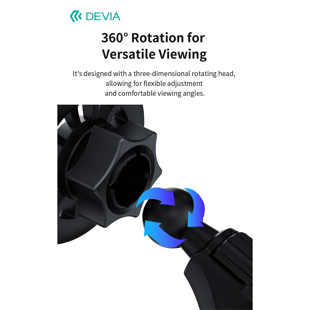 Devia držiak do auta Smart Series Magnetic Air Outlet Vehicle Bracket - Black