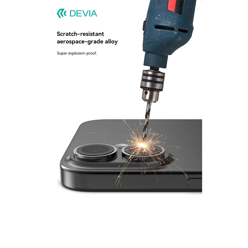 Devia Peak Series Lens Protector pre iPhone 16/16 Plus - Green