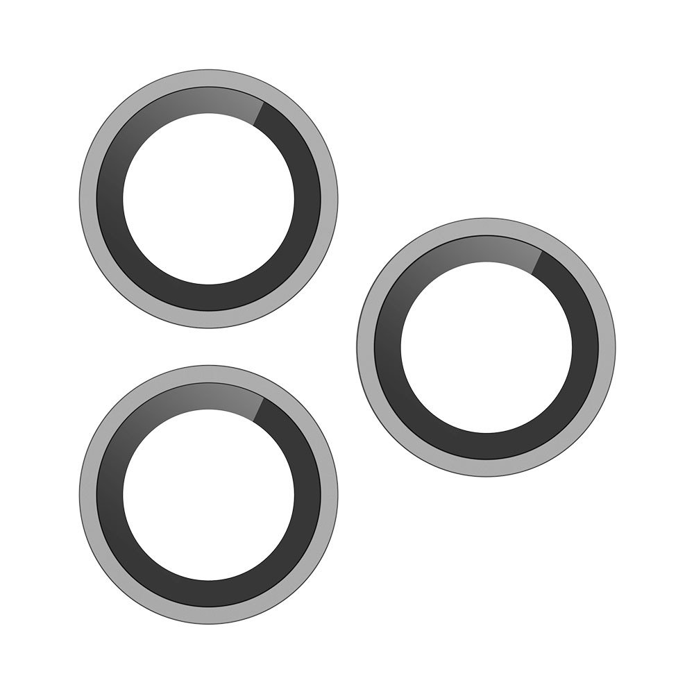 Devia Peak Series Lens Protector pre iPhone 16 Pro/16 Pro Max - Titanium Gray