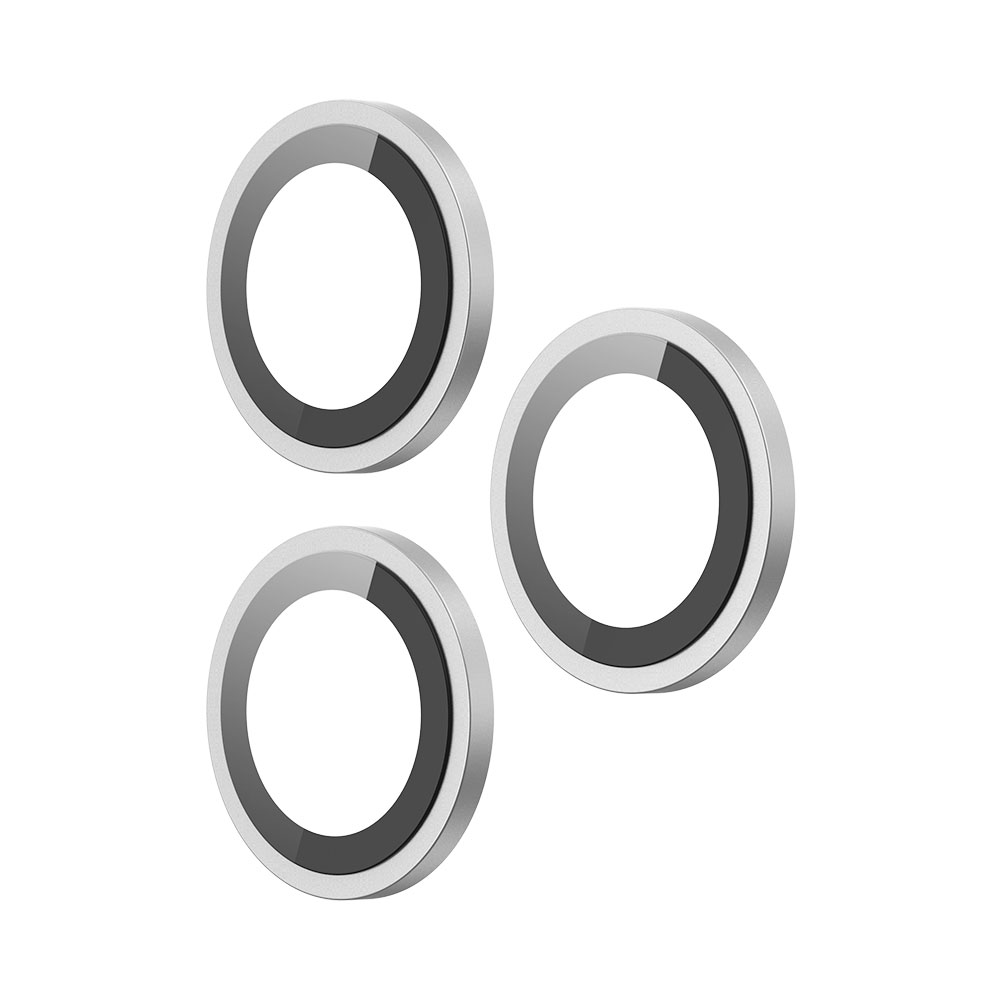 Devia Peak Series Lens Protector pre iPhone 16 Pro/16 Pro Max - Bright Silver