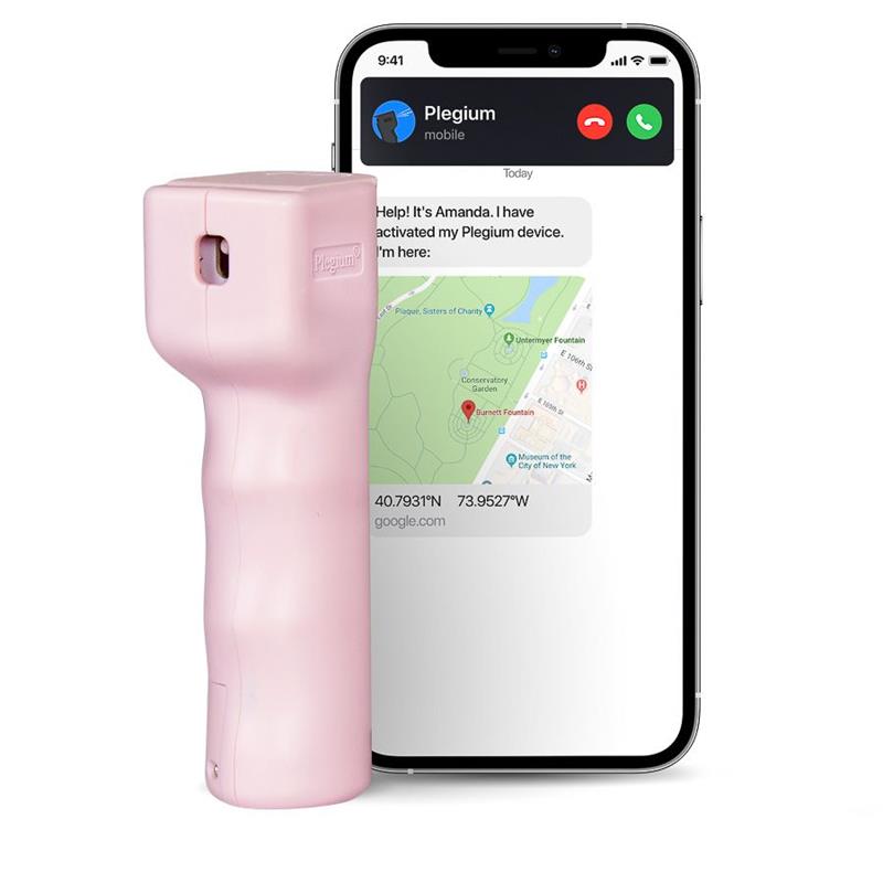 Plegium Smart Pepřový sprej mini - růžový