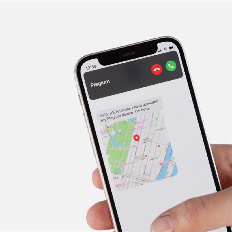 Plegium Smart Pepřový sprej mini - černý