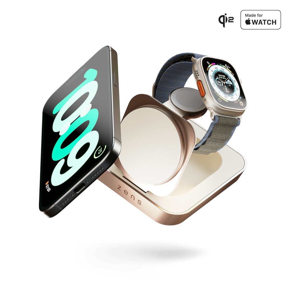 ZENS Nightstand Charger Pro 2 Copper