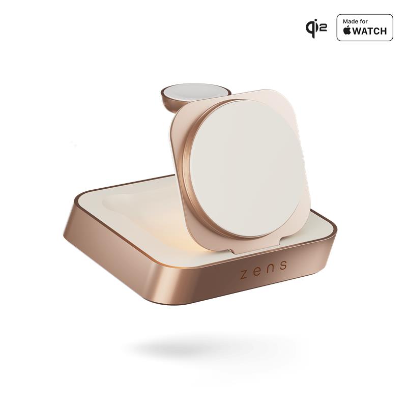 ZENS Nightstand Charger Pro 2 Copper