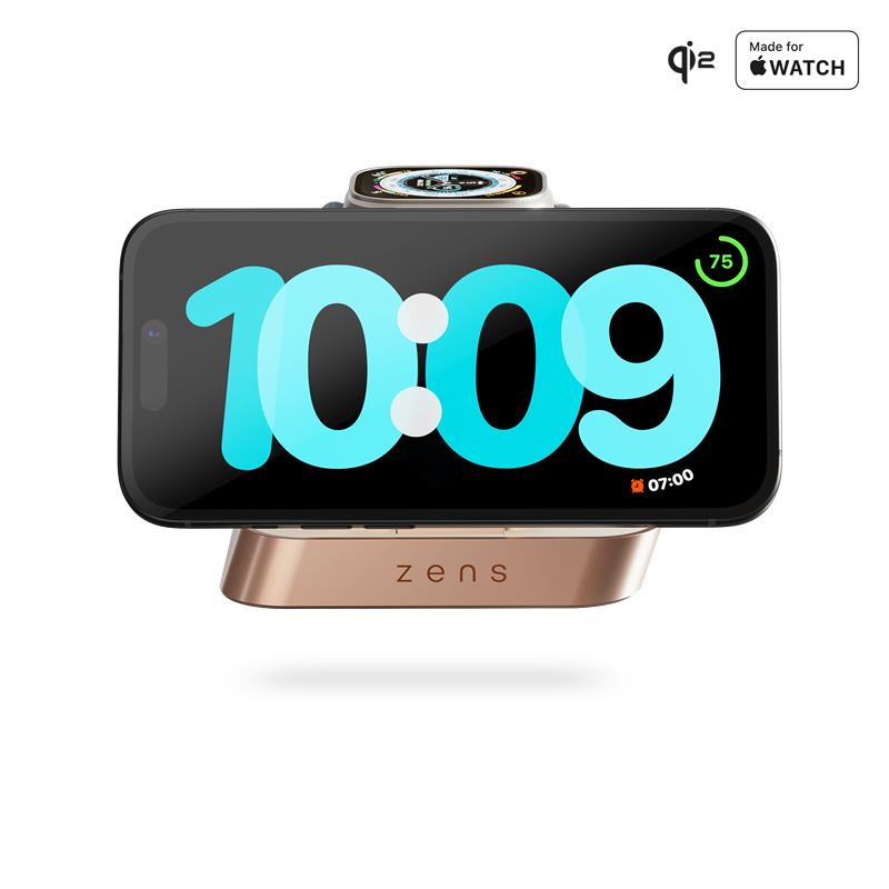 ZENS Nightstand Charger Pro 2 Copper