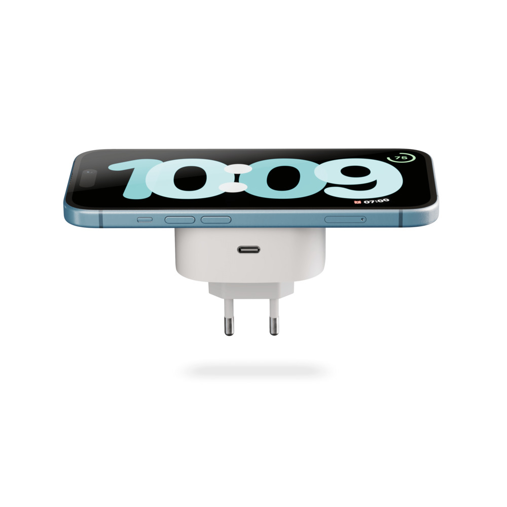 ZENS Wireless Charging  Adapter White