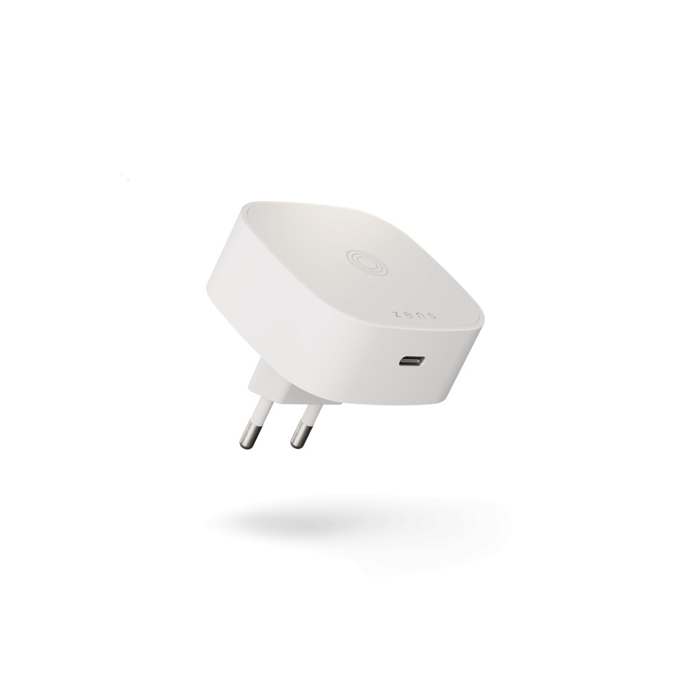 ZENS Wireless Charging  Adapter White
