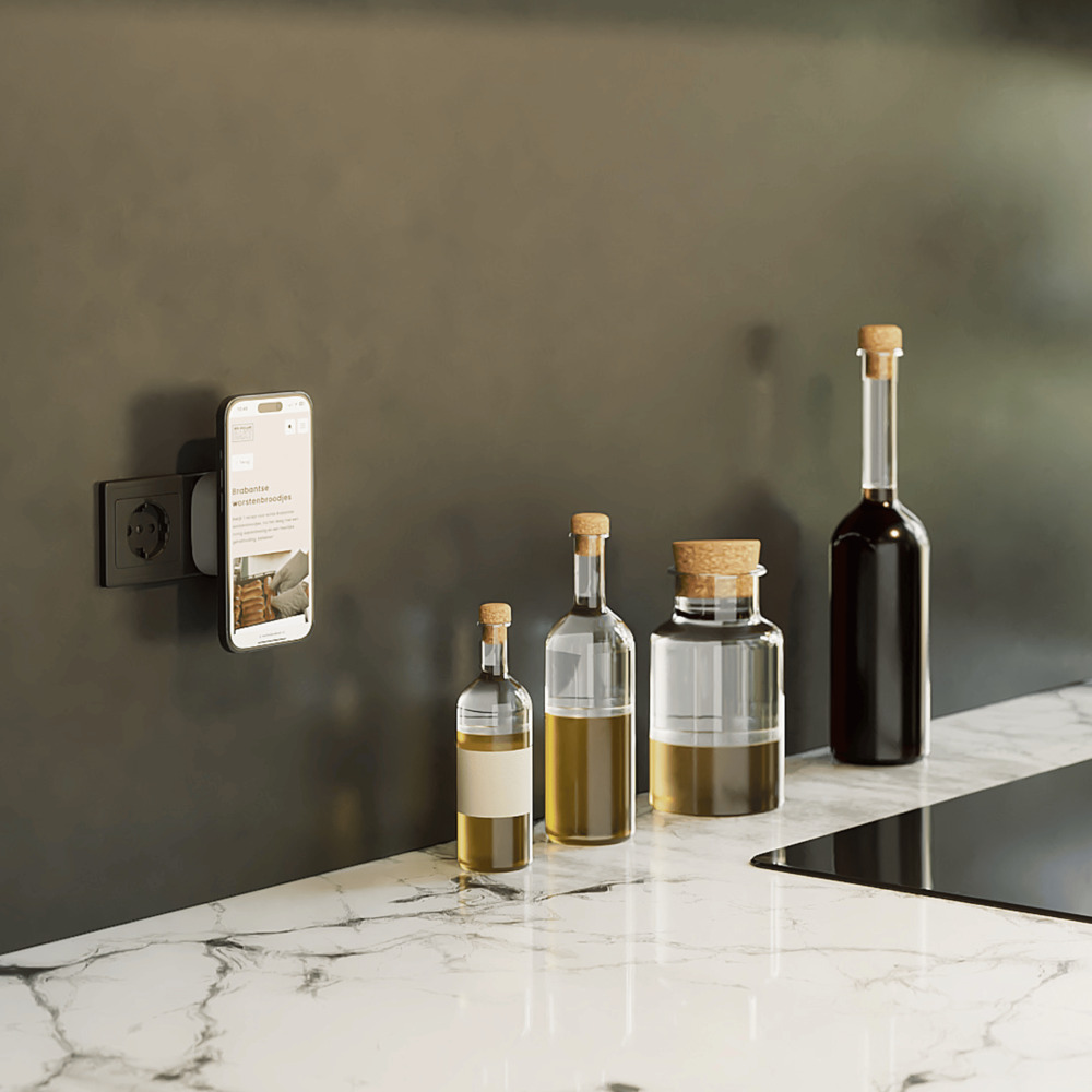 ZENS Wireless Charging  Adapter White