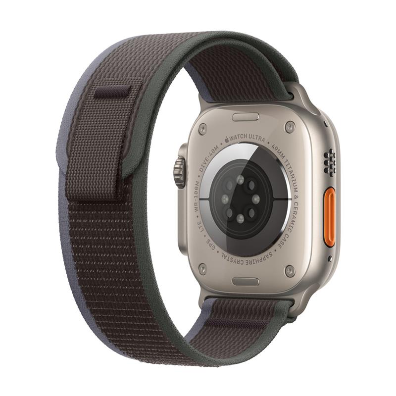 Apple Watch Ultra 2 GPS + Cellular, 49mm Titanium Case with Blue/Black Trail Loop - S/M *Rozbalený*