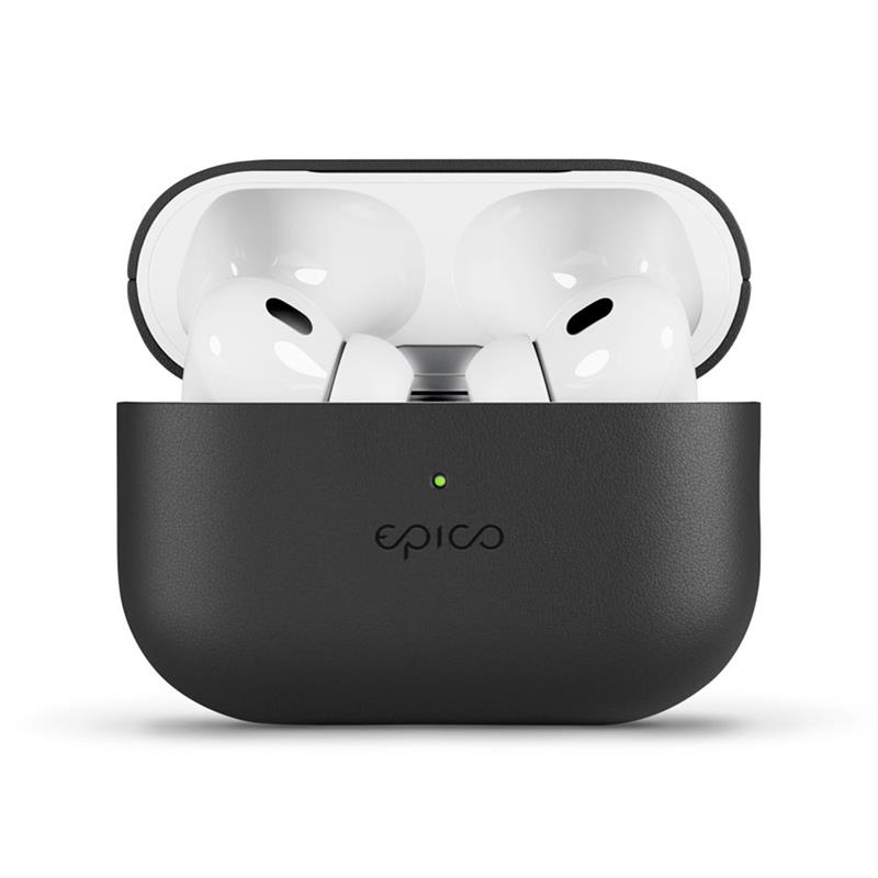 Epico Leather Case Airpods Pro 2 - černá