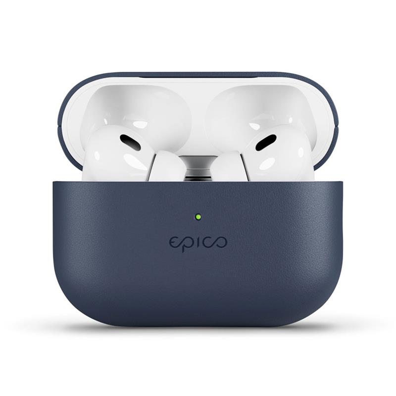 Epico Leather Case Airpods Pro 2 - modrá