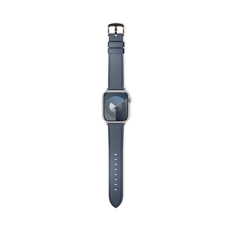Epico Watch Strap Leather 42/41/40/38 mm - modrá