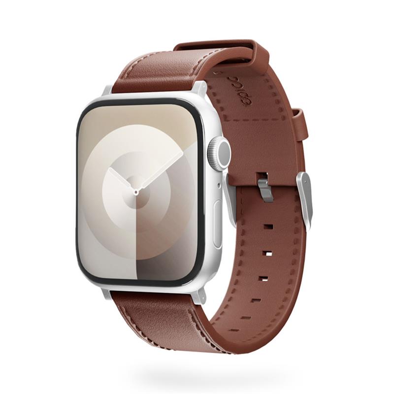 Epico Watch Strap Leather 42/41/40/38 mm - hnědá