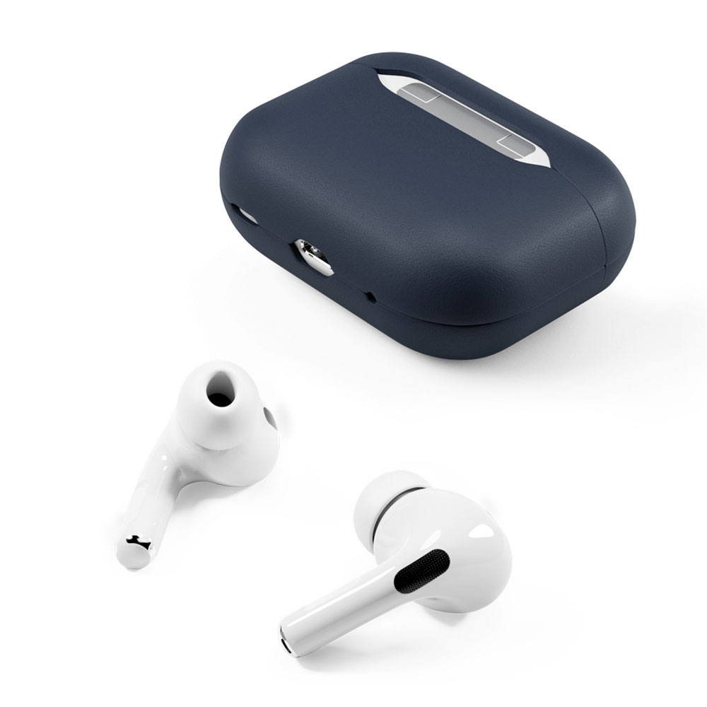 Epico Leather Case Airpods Pro 2 - modrá