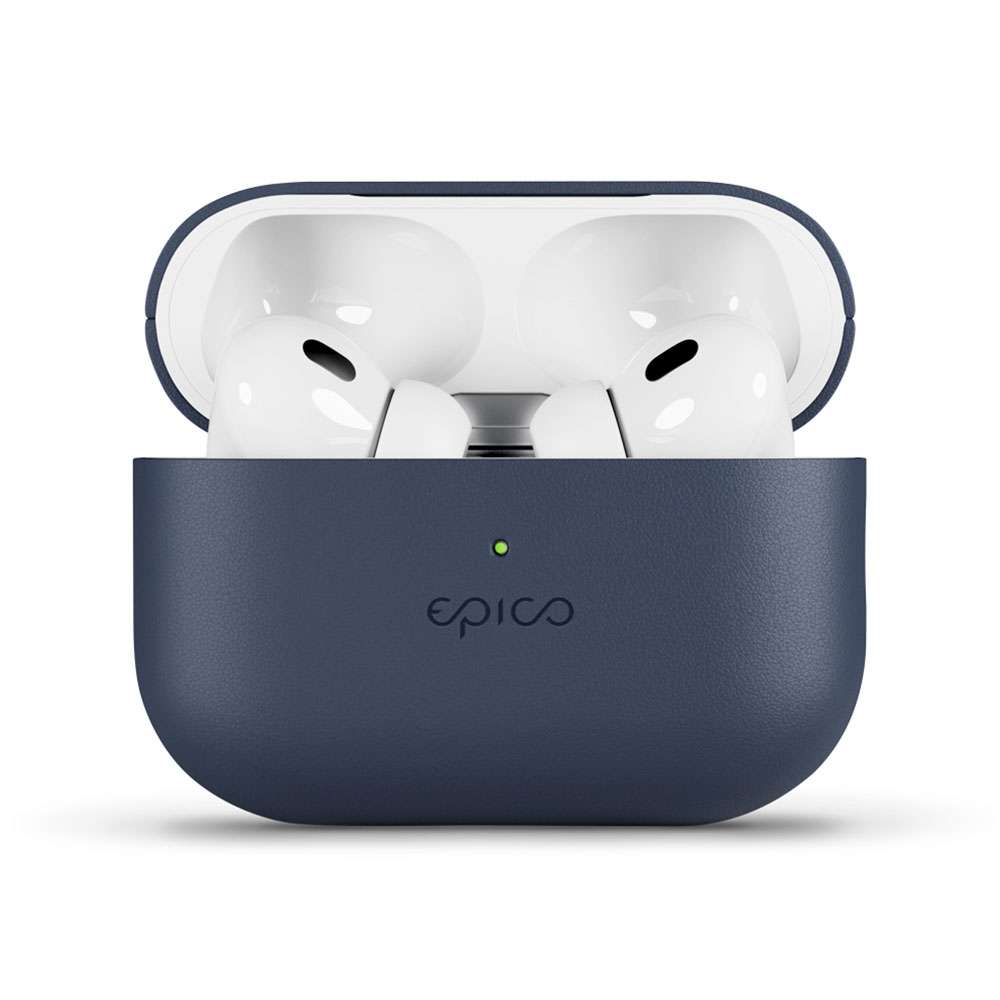 Epico Leather Case Airpods Pro 2 - modrá