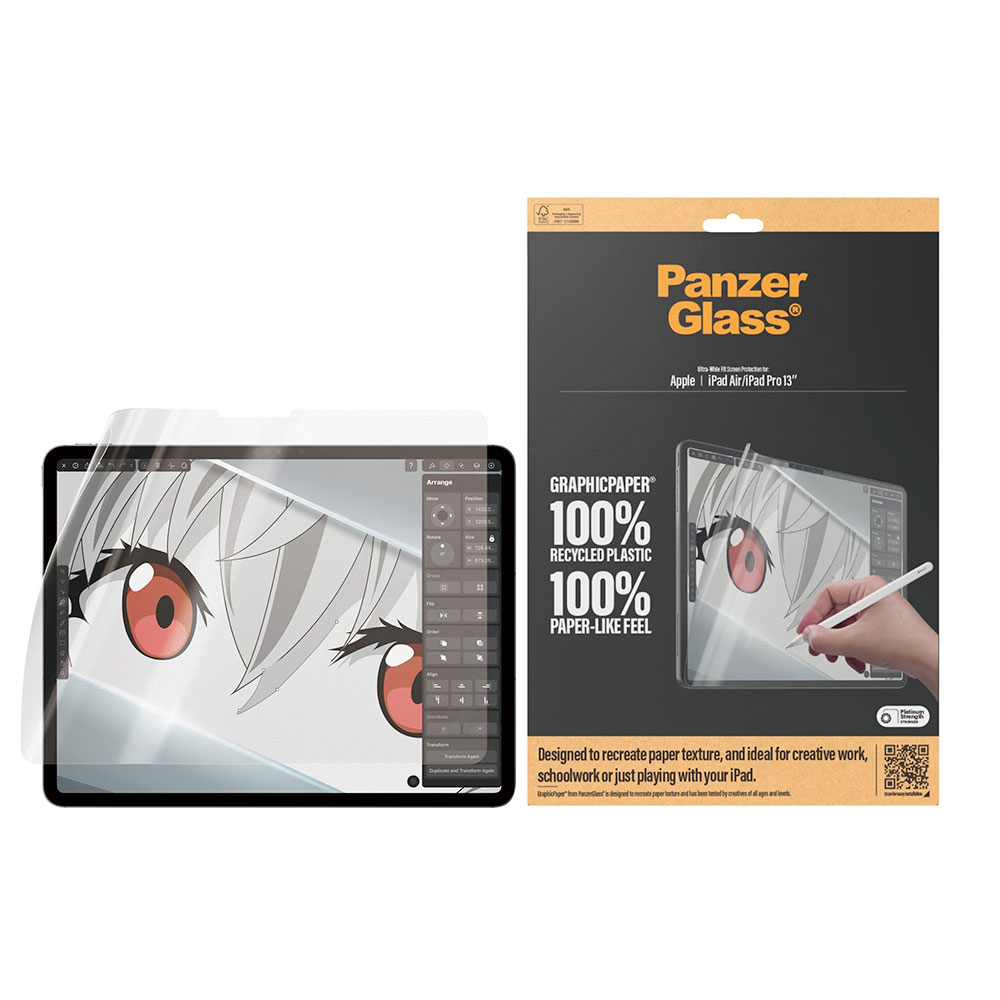 PanzerGlass ochranná fólia GraphicPaper pre iPad Pro 13" M4/M5, iPad Air 13" M2/M3