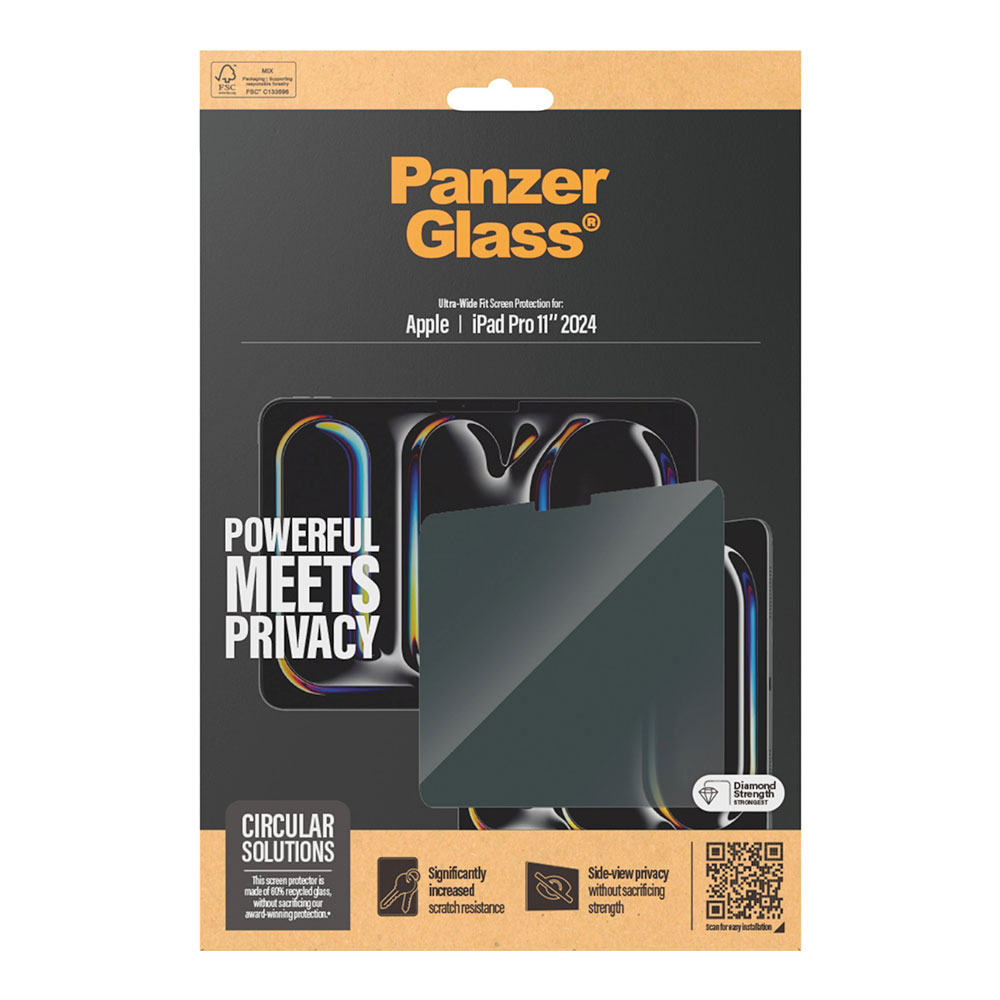 PanzerGlass ochranné sklo UWF Privacy pre iPad Pro 11" M4/M5 2024/2025
