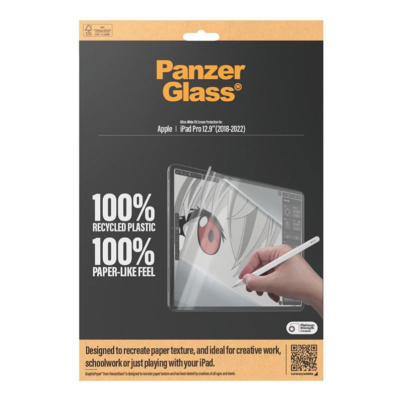 PanzerGlass ochranná fólia GraphicPaper pre iPad Pro 12.9" 2018-2022