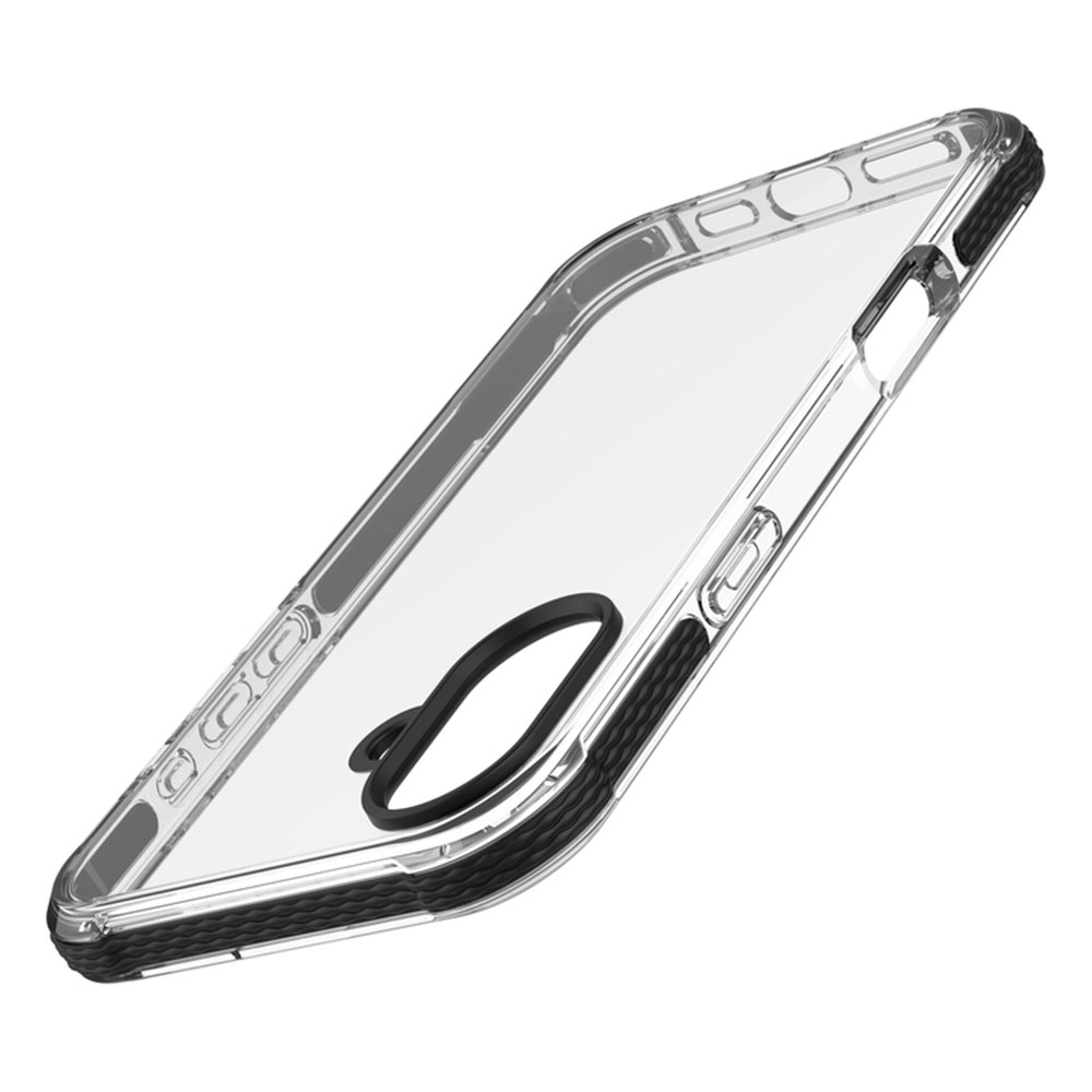 Cellularline Tetra ForceStrong Guard pre Apple iPhone 16, 2 stupne ochrany, transparentný