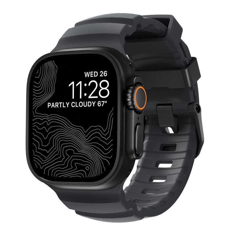 Nomad řemínek Rocky Point Band pro Apple Watch 46/49mm - Storm/Black