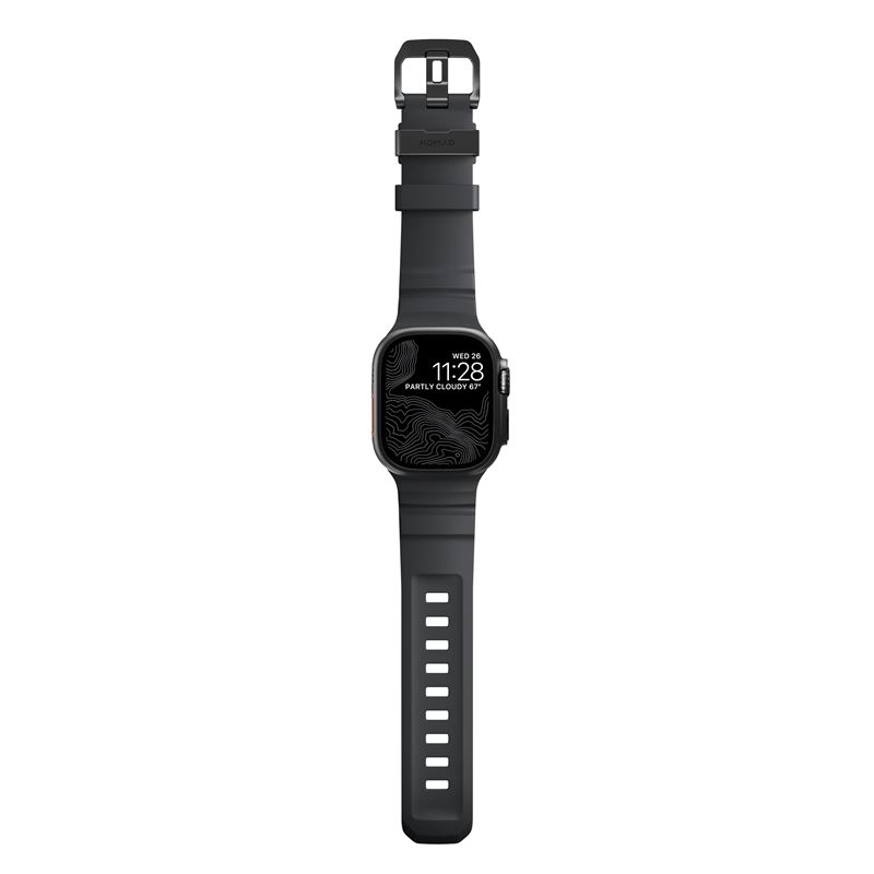 Nomad řemínek Rocky Point Band pro Apple Watch 46/49mm - Storm/Black
