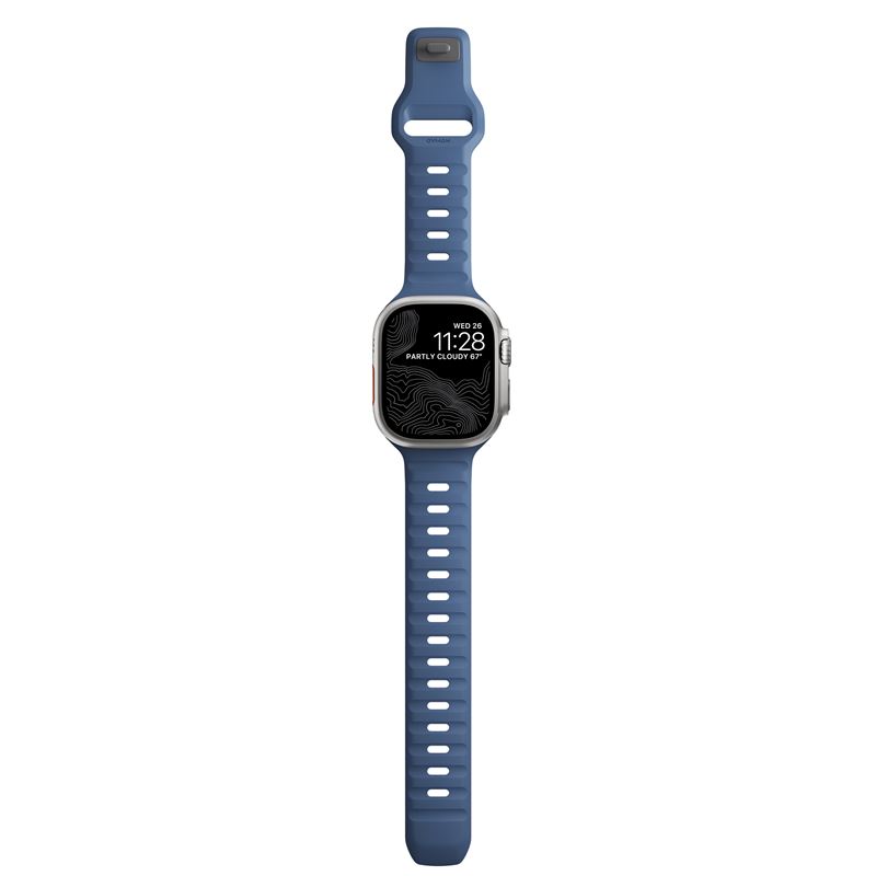 Nomad remienok Sport Strap pre Apple Watch 44-49mm - Naval Blue
