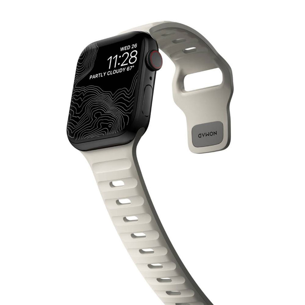 Nomad remienok Sport Strap pre Apple Watch 44-49mm - Stone