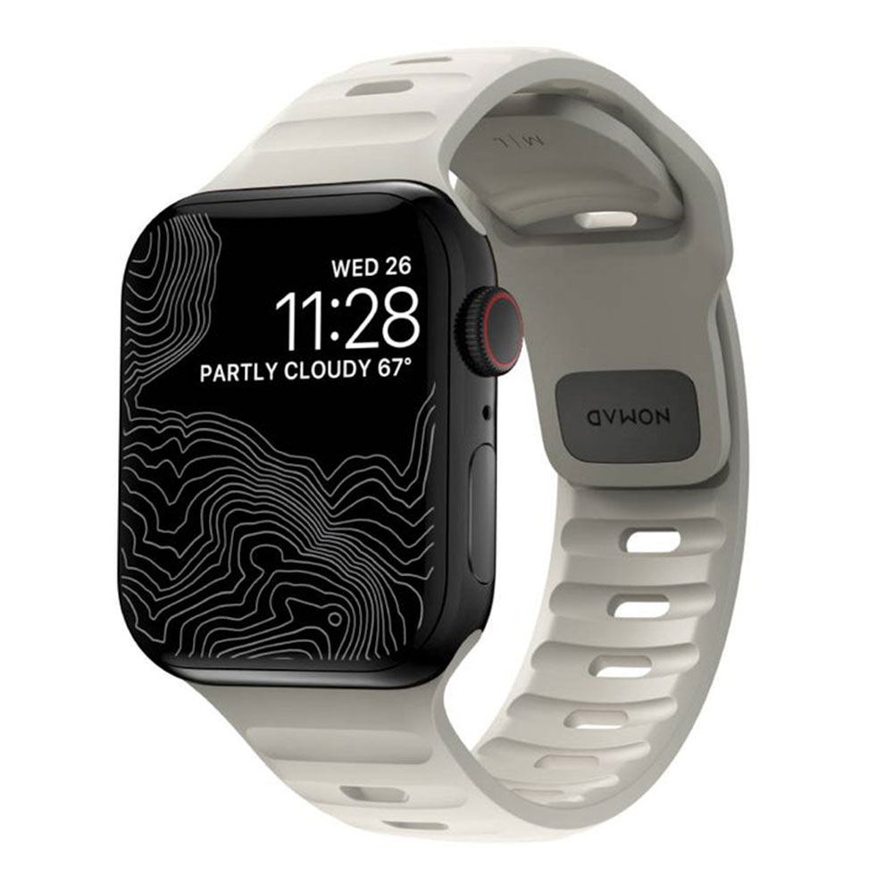 Nomad remienok Sport Strap pre Apple Watch 44-49mm - Stone