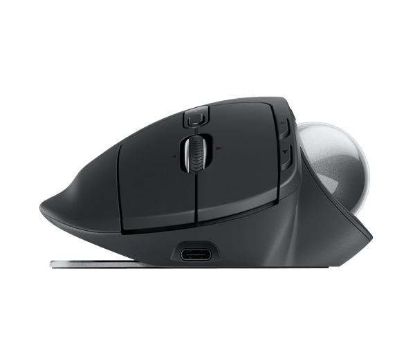 Logitech MX Ergo S - pokročilý bezdrôtový trackball - grafitový