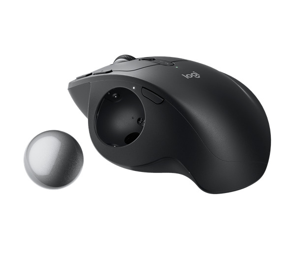 Logitech MX Ergo S - pokročilý bezdrôtový trackball - grafitový