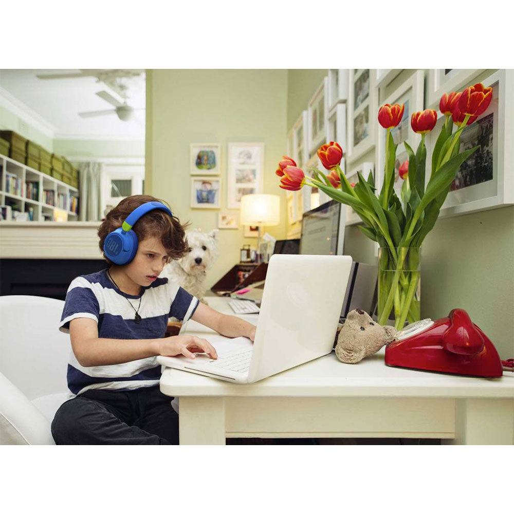 JBL JR460NC Blue slúchadlá