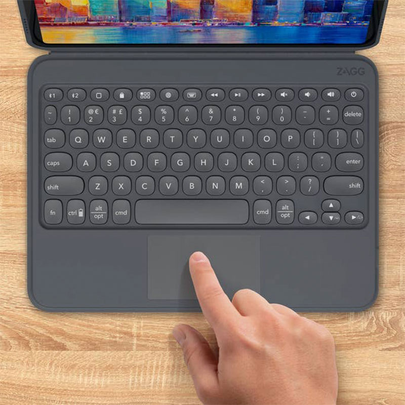 ZAGG klávesnica Pro Keys with Trackpad pre iPad Pro 12.9"/Air 13" M2/M3 EN - Black *Rozbalený*