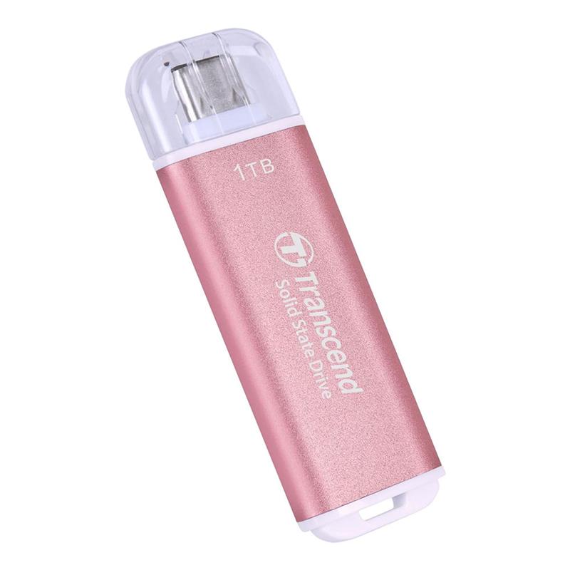 Transcend SSD 1TB ESD300 USB 3.2 Gen 2x1 - Pink