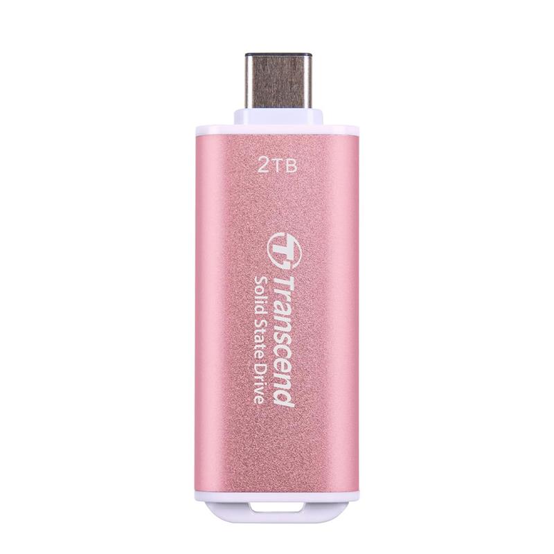 Transcend SSD 2TB ESD300 USB 3.2 Gen 2x1 - Pink