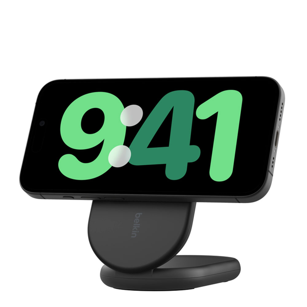 Belkin Boost Charge Magnetic Wireless Charger with Qi2 15W + 20W Charger - Black