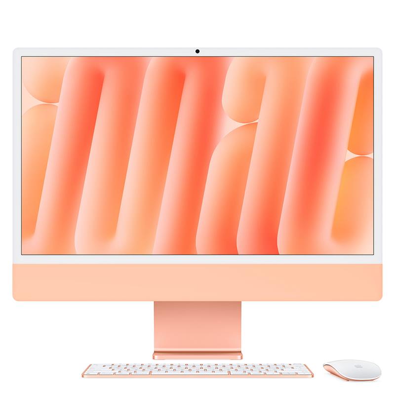 iMac 24" 4.5K Apple M4 8C CPU 8C GPU 16GB 256GB Oranžový SK