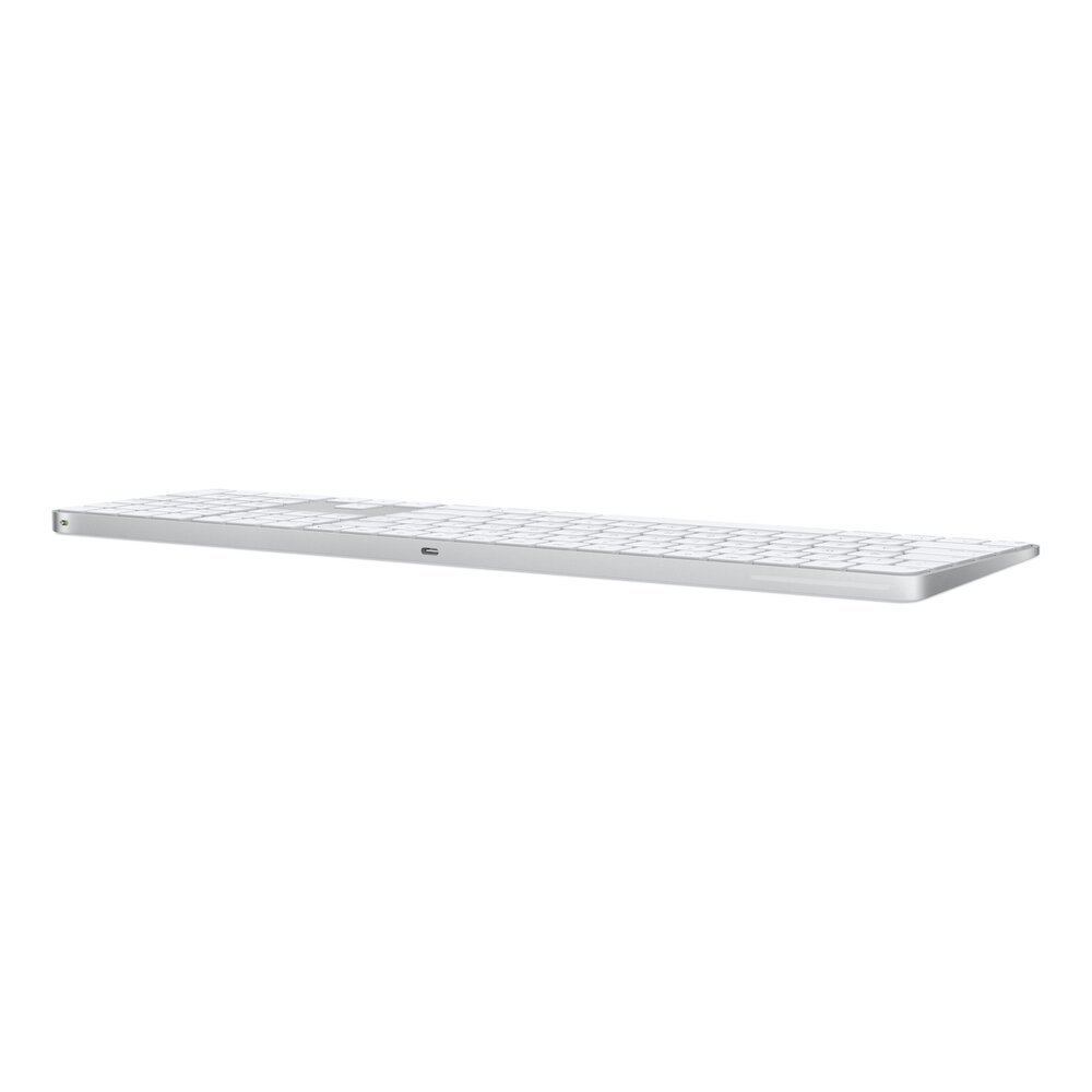 Apple Magic Keyboard s Touch ID a Numerickou klávesnicou - SK - biele klávesy (USB-C)
