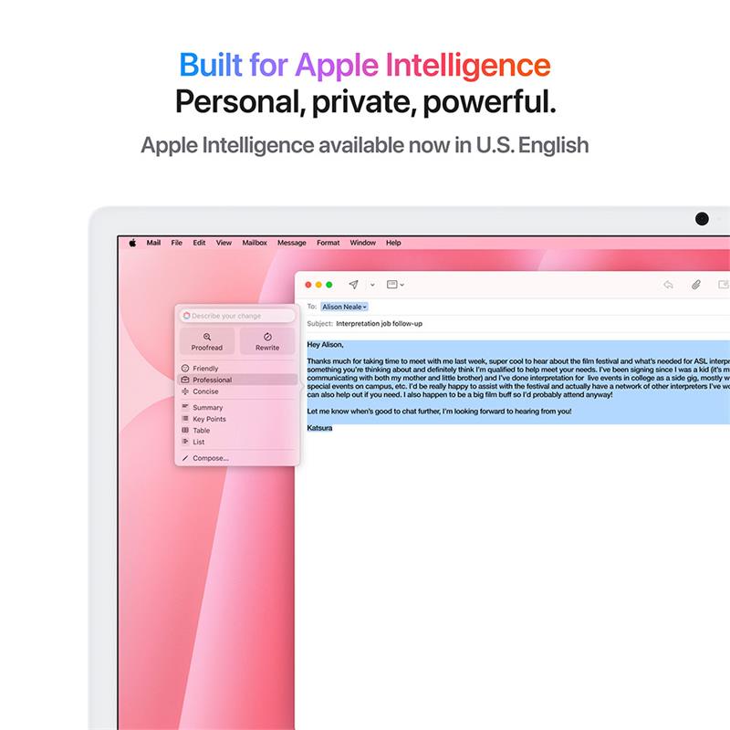 iMac 24" 4.5K Apple M4 10C CPU 10C GPU 16GB 256GB Ružový SK
