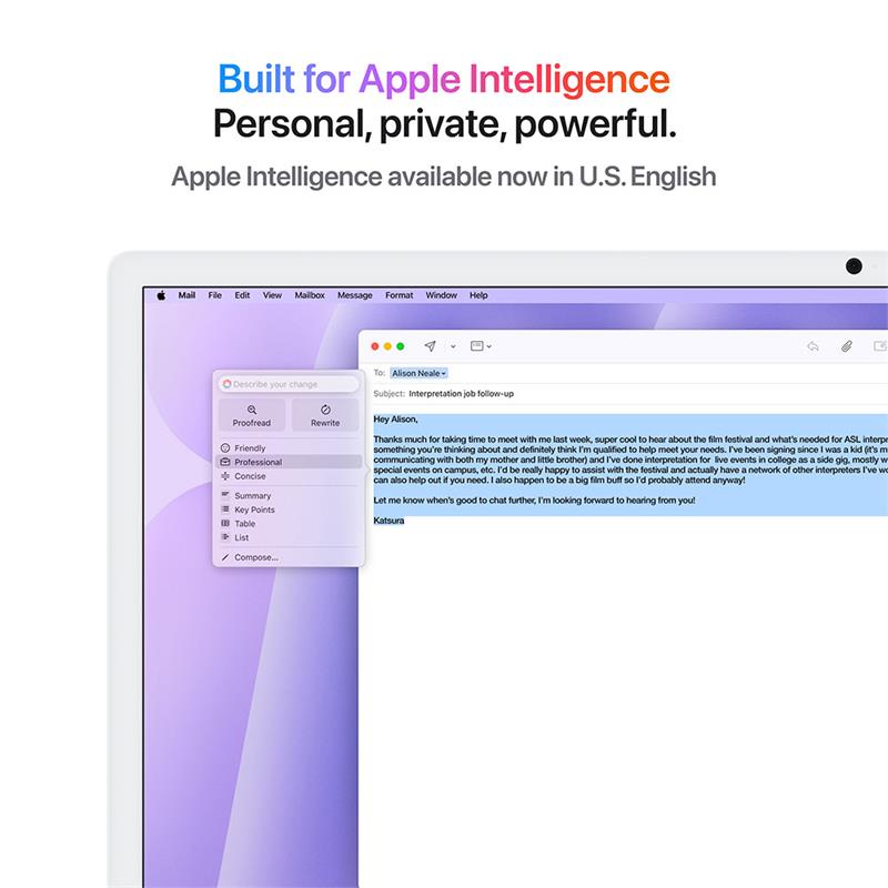 iMac 24" 4.5K Apple M4 8C CPU 8C GPU 16GB 256GB Fialový SK