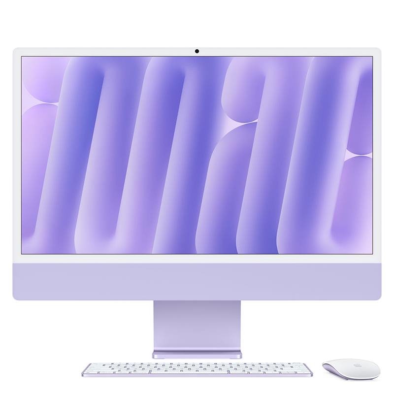iMac 24" 4.5K Apple M4 10C CPU 10C GPU 16GB 512GB Fialový SK