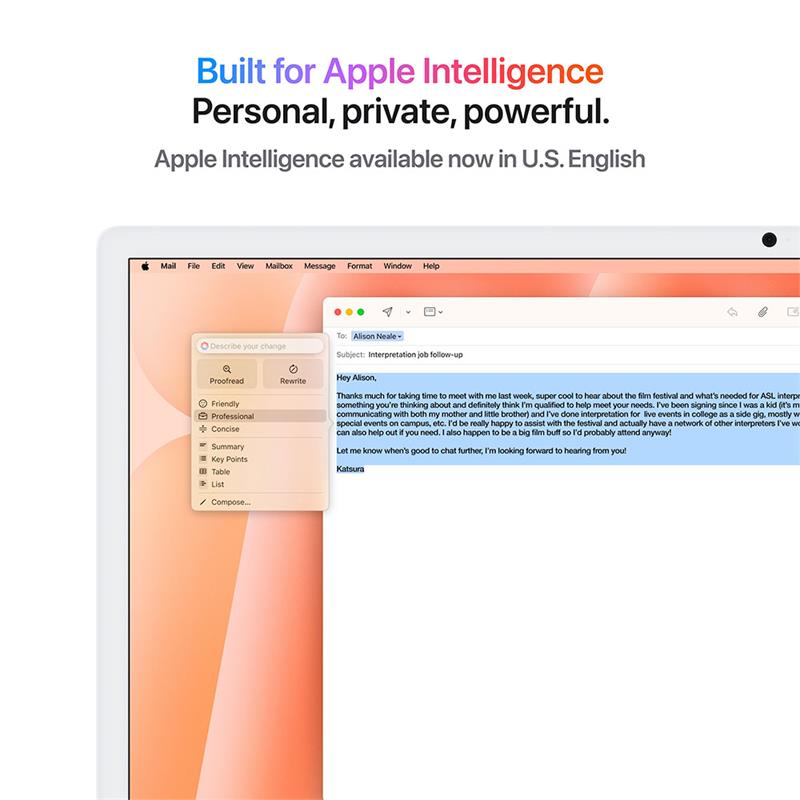 iMac 24" 4.5K Apple M4 10C CPU 10C GPU 16GB 512GB Oranžový SK