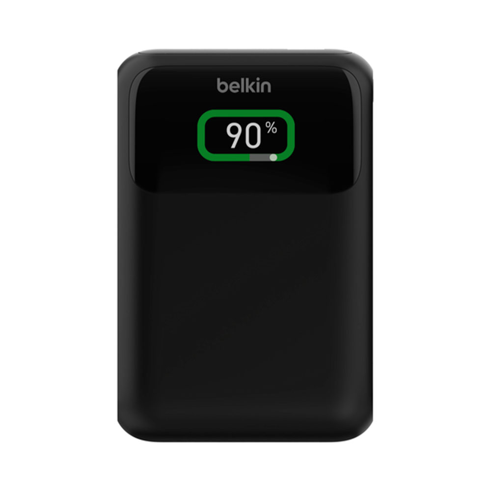 Belkin Boost Charge Pro 3-Port Laptop Power Bank 20K 65W - Black