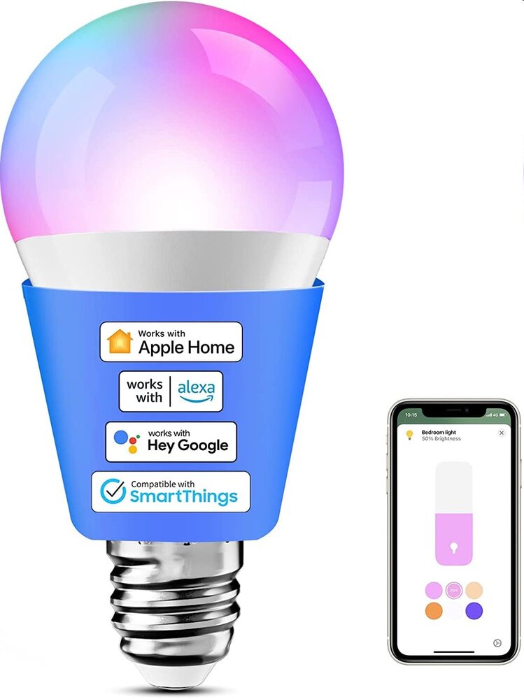 Meross Smart Wi-Fi Inteligentní LED žárovka RGB