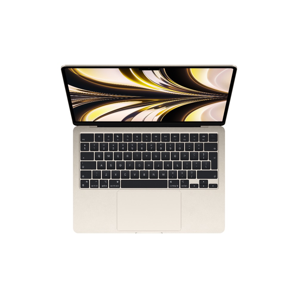 MacBook Air 13" Apple M2 8core CPU 8core GPU 16GB 256GB Hvězdně Bílý CZ