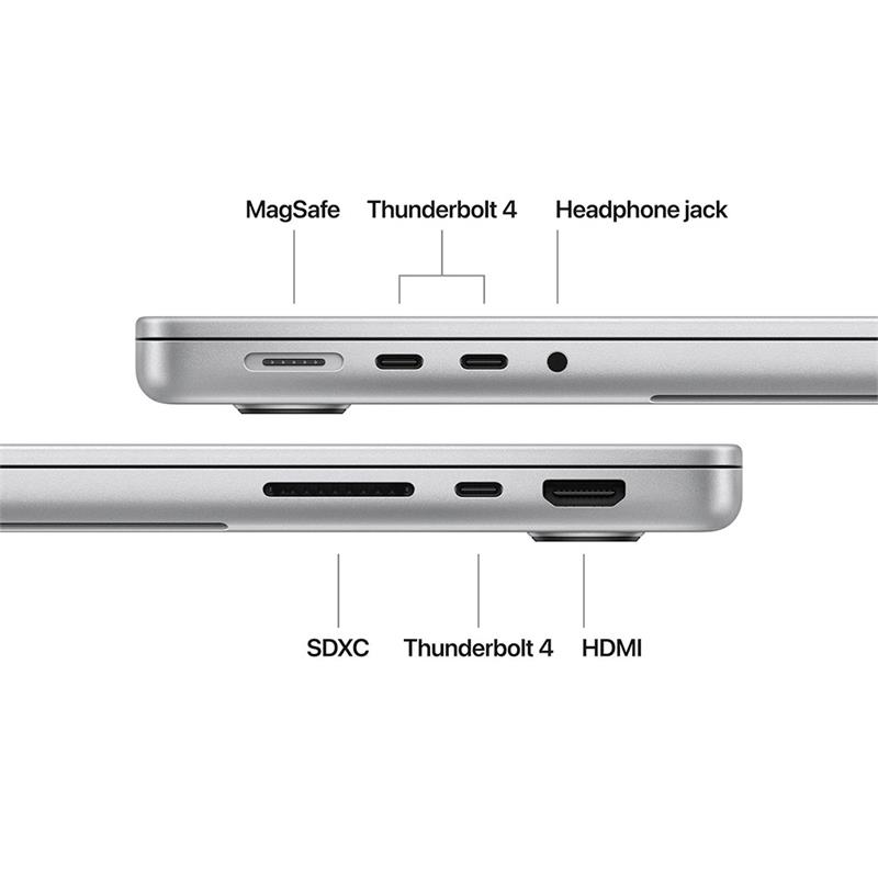 MacBook Pro 14" Apple M4 10C CPU 10C GPU 24GB 1TB Strieborný SK