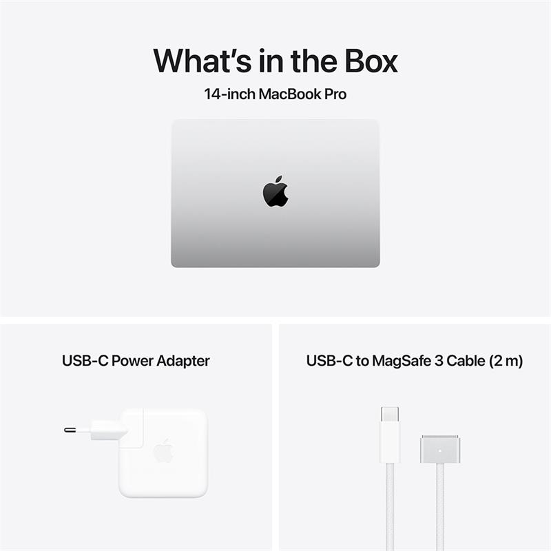 MacBook Pro 14" Apple M4 10C CPU 10C GPU 24GB 1TB Strieborný SK